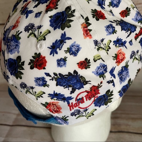 Hard Rock Cafe Floral Hat adjustable - Picture 5 of 7